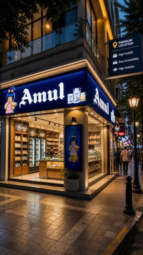 amul premium location
